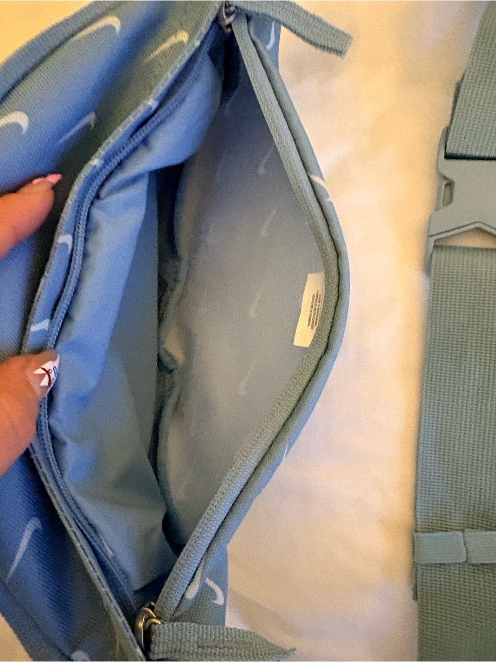 Nike Light Blue Men's Belt Bag